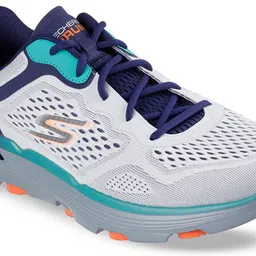 Skechers GO RUN 7 White Multi Running Shoes image 4