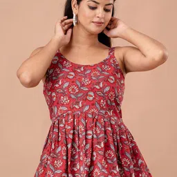 Rangun Floral Print Top-picture-20