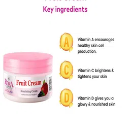 ROSA Set Of 2 Fruit Cream with Fruit Extracts 100ml Each image 3