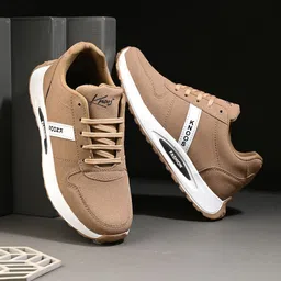 knoos Men Textured Lace Ups Sneakers-picture-16