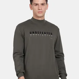 t-base Men Typography Printed Sweatshirt-picture-1