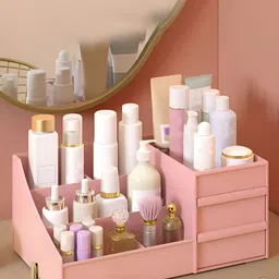 Aura Peach-Coloured Set of 1 Regular Drawer Organiser Organisers image 3