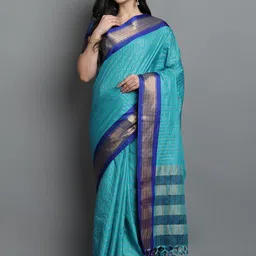 yourwish Woven Design Zari Art Silk Garad Saree-image-83