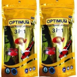 3 in 1 Super Premium Formula (2X100gm) 0.2 kg (2x0.1 kg) Dry New Born Fish Food-image-57