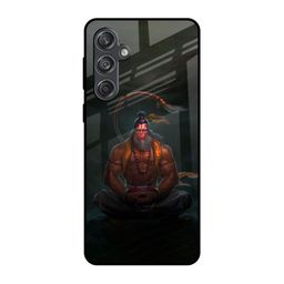 QRIOH Lord Hanuman Animated Printed Samsung Galaxy M55 5G Back Case Mobile Accessories-image-25