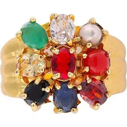 GenZcomplex Multi Copper Crystals Finger Ring-image-26