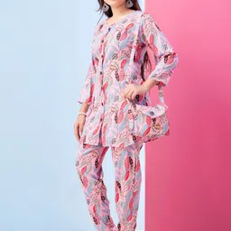 Aarika Printed Tunic with Trousers image 2