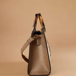 CODE by Lifestyle Women Textured Structured Handheld Bag image 4