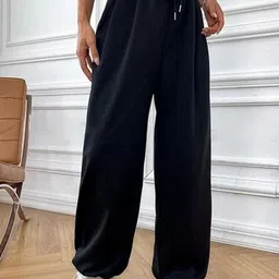 YOU FOREVER Women Original High-Rise Joggers Trousers-image-89
