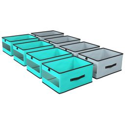 Kuber Industries Green Set of 6 Regular Multi-Utility Organisers-37
