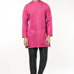 RNG Safawala Men Ethnic Motifs Regular Thread Work Pure Cotton Kurta with Trousers-picture-12