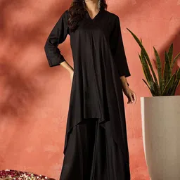 InWeave Women A-Line Kurta With Palazzo-picture-47