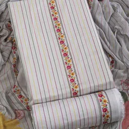 Riti Floral Printed Cotton Blend Unstitched Dress Material-image-17