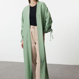 Trendyol Front open Trench Coat-picture-39