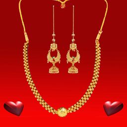 Heer Collection Gold-Plated Jewellery Set-image-95