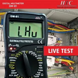 hty HTC-DM-81 3½ digital multi-function meter-TRMS (1 Year Warranty) Digital Multimeter image 4