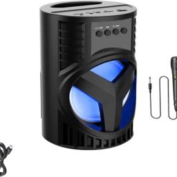 RECTITUDE Thunder sound system with DJ light Carry Handle-Travel Speaker Support FM Radio, 20 W Bluetooth Party Speaker-image-32