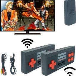 Extreme Mini Game Box Wireless 500+ Built in Classic Tv Video Game Console_08 Xbox 360 Edition with Game and Upgrades Pack-11