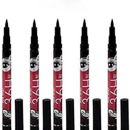 Eyeliner 36H Hours Stay Waterproof & Long Lasting Black (Pack Of 5) 25 g-image-10