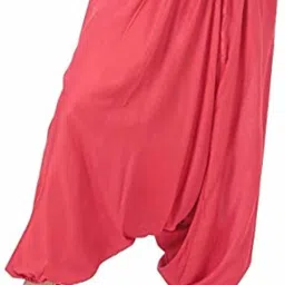 Solid Rayon Women Harem Pants-image-119