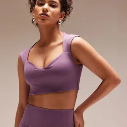 CAVA Full Coverage High Support Super Support  All Day Comfort Radiant Sweetheart Neck Bra-3