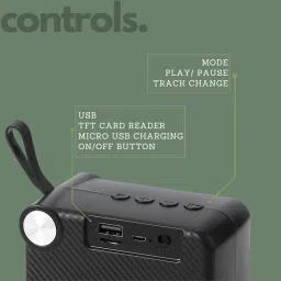 MZ M406SP (PORTABLE BLUETOOTH SPEAKER) Dynamic Thunder Sound, 1200mAh Battery 5 W Bluetooth Speaker image 4