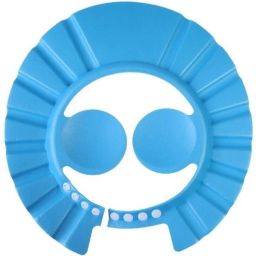 New Adjustable Baby Kids Shampoo Bath Bathing Safe Soft Shower Button Closure Cap Hat Hair Shield-image-47