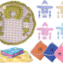 New Born Baby Care Essential Bedding Set Combo standard Crib-image-18
