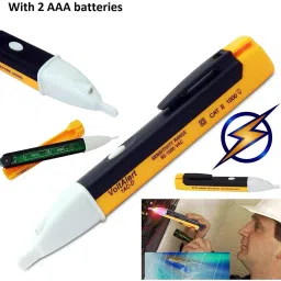 High Non Contact Pen with Flashlight & Sound Analog Voltage Tester-14