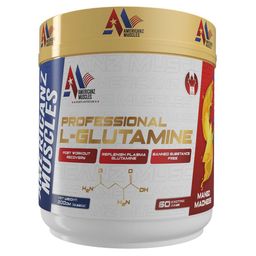 Americanz Muscles Professional L-Glutamine, 0.66 lb Mango Madness-image-95