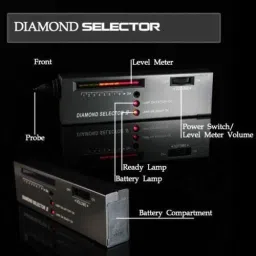 culti DIAMOND TESTER GEMSTONE SELECTOR FAKE STONE CHECK Digital Voltage Tester image 3