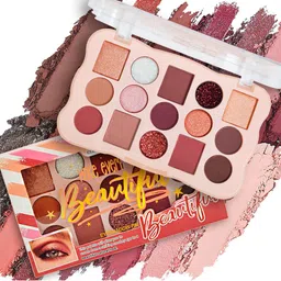 Adbeni Make Every Thing Beautiful 15 Color Eyeshadow Palette 16g - Shade 02 image 2