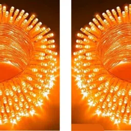 40 LEDs 11 m Orange Steady String Rice Lights-image-71