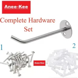 anne-kee 6 Inch Wall Mount Display Hook Cloths Display Hanging Hooks For Mobile Shop Hook Rail 10 image 3