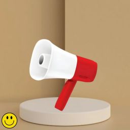 aaaaaaaa King Bhopu, Megaphone with Loud Speaker Siren Alert, and Strong Grip HandleC429 Outdoor PA System-15