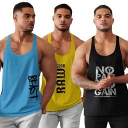 Pack of 3 Men Vest Men Vest-image-15