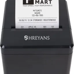 Shreyans 80mm Thermal Billing Printer with Autocutter Ultra Fast Speed with Compact Design makes is Much Easier to use-31