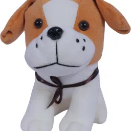 This cute, huggable, stuffed toy dog is soft, and perfect for toddlers. Ages 1-6 - 20 cm-image-31