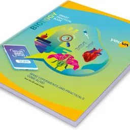 Youva Hard Bound Biology Practical Book 21.5x26.5 cm Regular Notebook 1 Side Ruled & 1 Side Plain 176 Pages-24