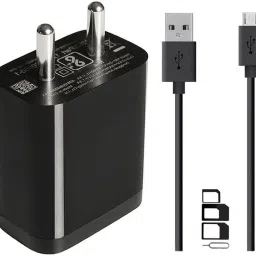 Wall Charger Accessory Combo for Titan T54 | Trio V50DT | Ulefone Armor X | Ulefone Be Touch 2 | Umidigi A3 Pro Charger Original Adapter Like Wall Charger | USB Charger | Mobile Power Adapter | Fast Charger | Android Smartphone Charger | Battery Charger | High Speed Travel Charger With 1 Meter Micro USB Cable | Charging Cable | Data Cable-image-16