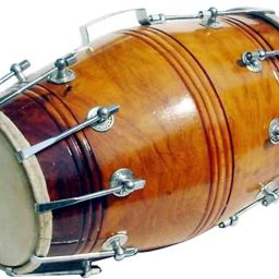 Yellow Nut bold Polish Dholak Nut & Bolts Dholak-image-54