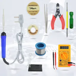 HGCM414M1 9in1 Mobile Soldering Iron Machine Combo Kit with Digital Multimeter 25 W Simple-12