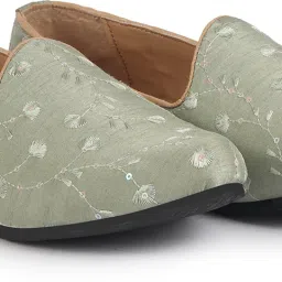Embroidered Ethnic Juttis for Wedding|9 Colors|1-14UK Small Plus Sizes|Sherwani Mojaris For Men-image-28