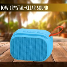 SACRO Salsa Bluetooth (PORTABLE DESKTOP SPEAKER) With Deep Sound & Support USB/FM W200 10 W Bluetooth Laptop/Desktop Speaker-picture-28