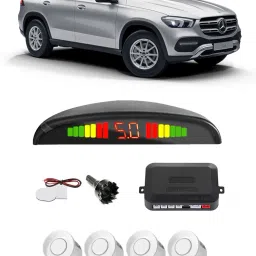 PKNA1027 White Car Reverse Parking Sensor with LED Display 4 Sensor PKNA1027 Parking Sensor-picture-21