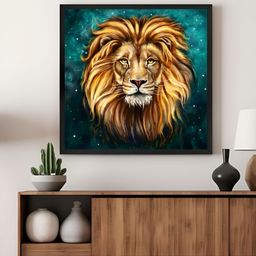 999Store Green & Brown Birds and Animals Canvas Wall Art-image-11