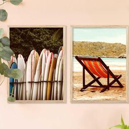 WALLLANE Brown Wood Wall Art-picture-49