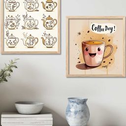 WALLLANE Set of 2 Retro Wood Wall Art-image-63