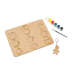 LITTLE GINNIE Fruits Vegetables and Shapes DIY Kit Puzzle-picture-5