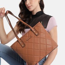 Van Heusen Oversized Structured Shoulder Bag image 4